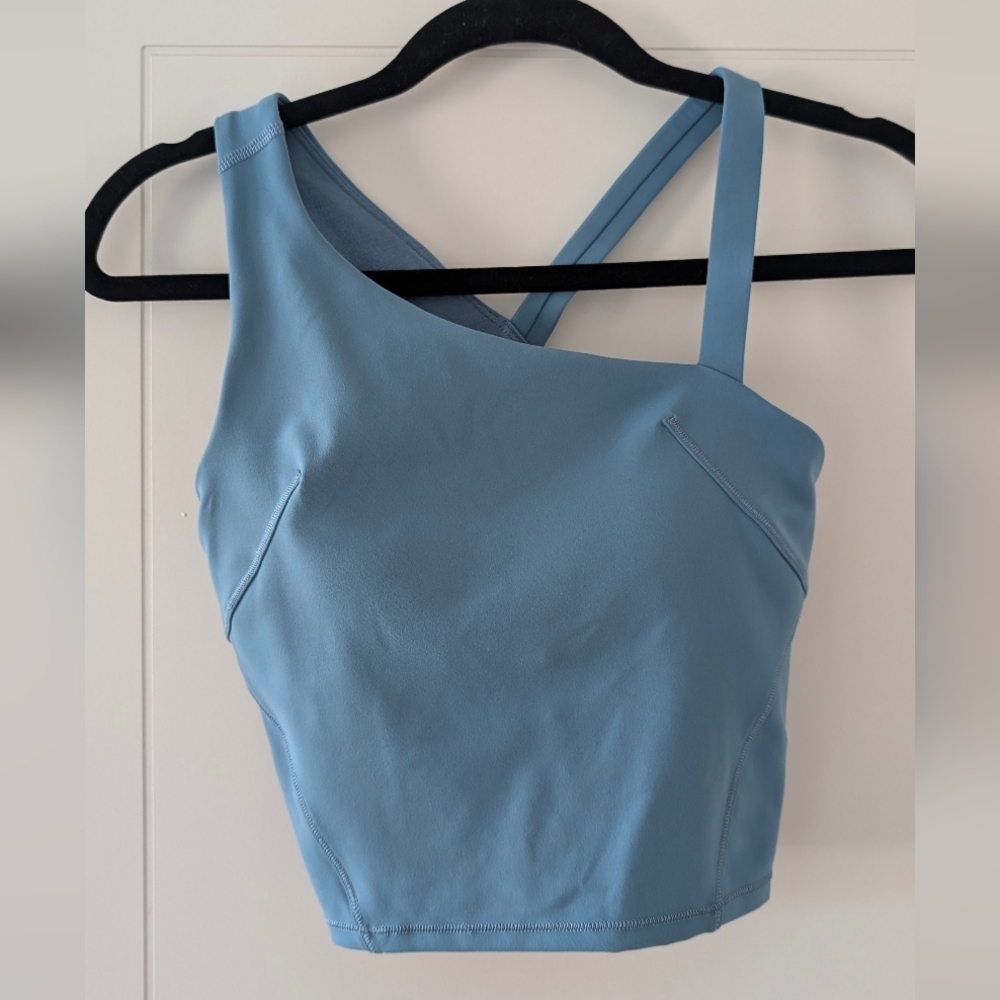 Lululemon Everlux Asymmetrical Tennis Tank Top Size 4